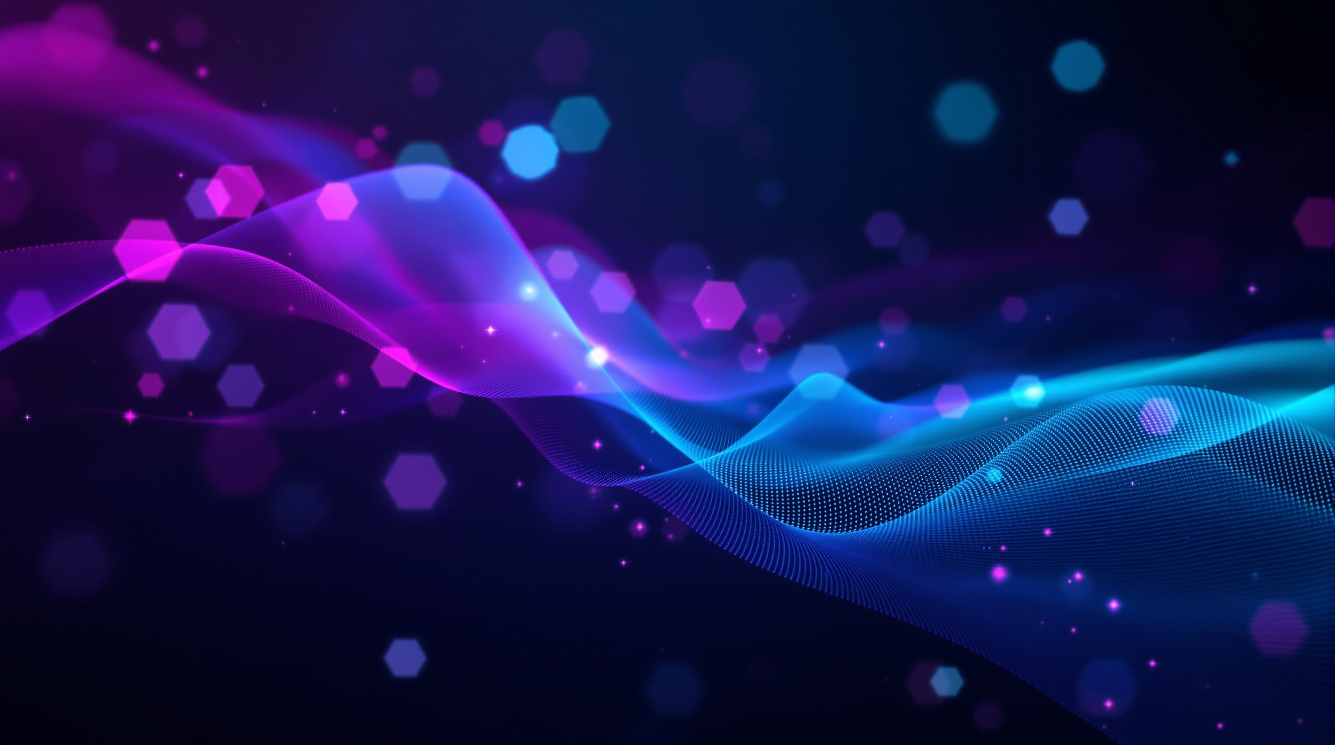 Abstract purple and cyan gradient background